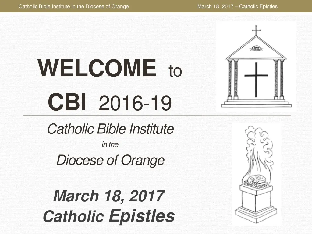 welcome to cbi 2016 19 catholic bible institute in the diocese of orange