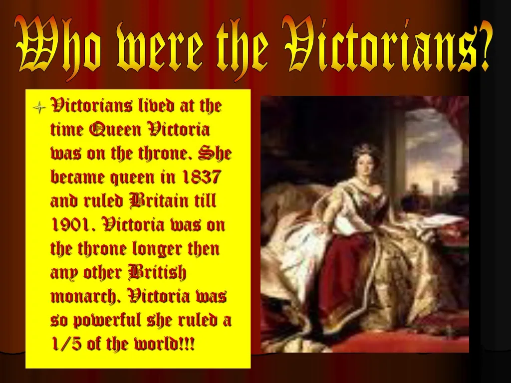 who were the victorians