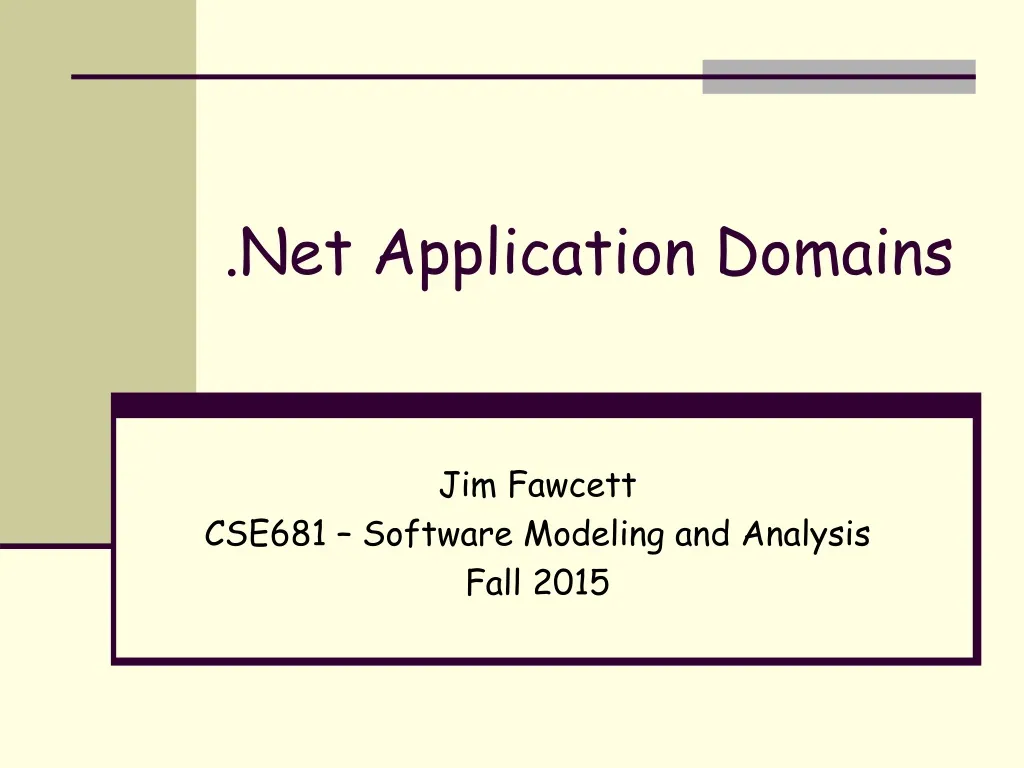 net application domains