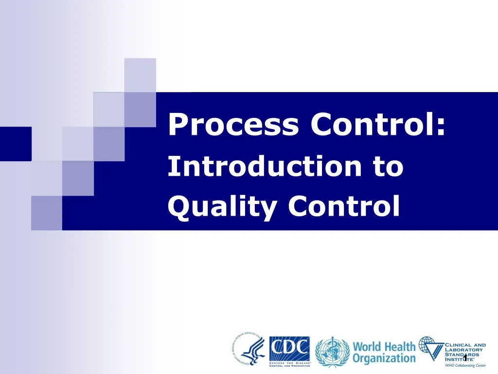 process control introduction to quality control