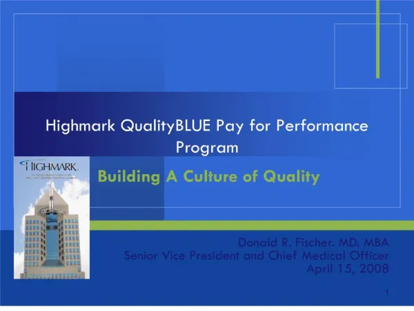 highmark qualityblue pay for performance program