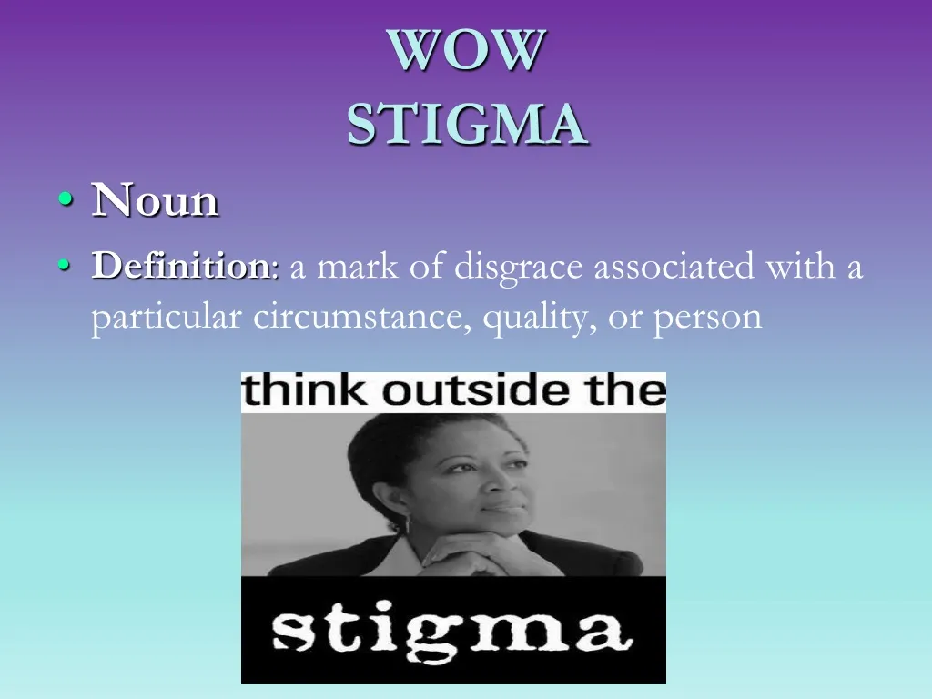 wow stigma