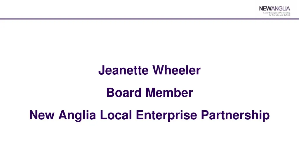 jeanette wheeler board member new anglia local