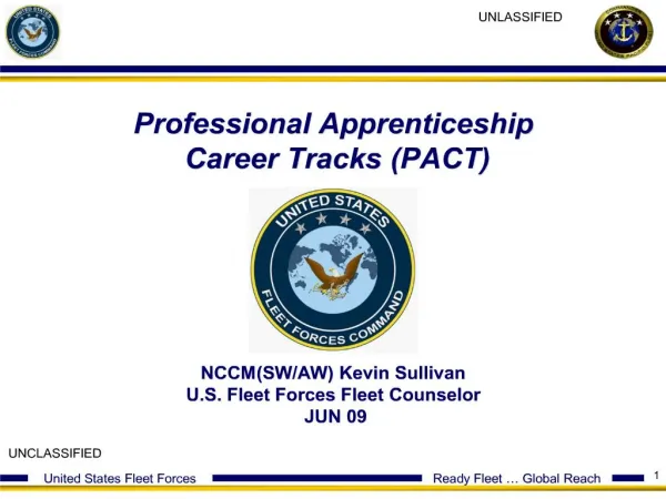professional apprenticeship career tracks pact