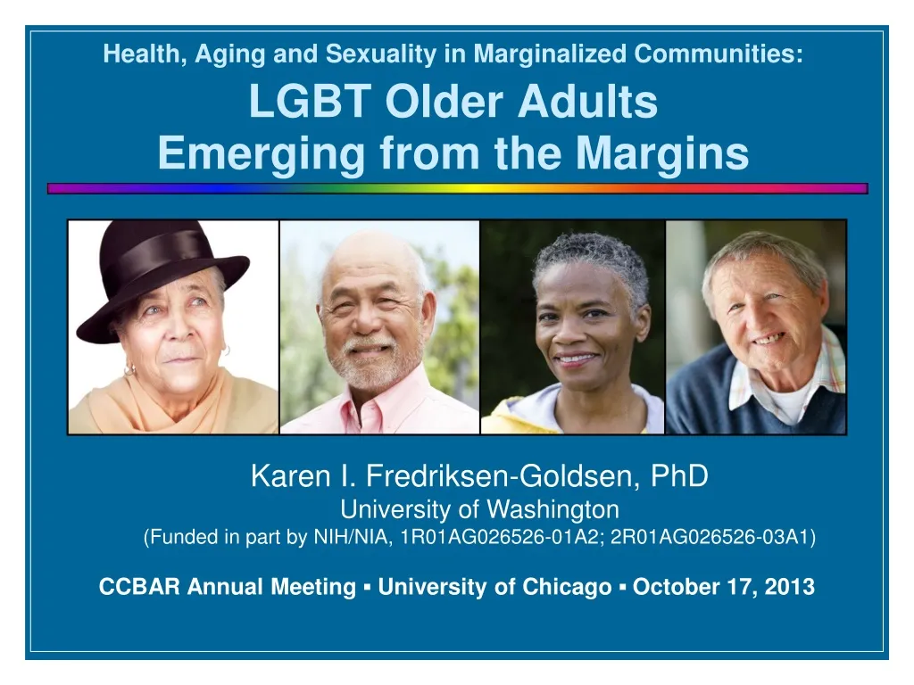 health aging and sexuality in marginalized communities lgbt older adults emerging from the margins