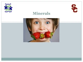 Minerals - slide 1