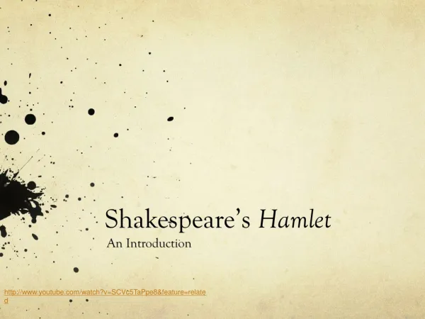Shakespeare’s Hamlet