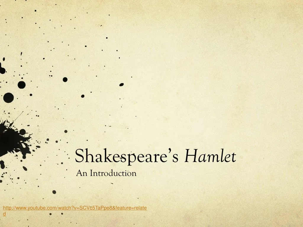 shakespeare s hamlet