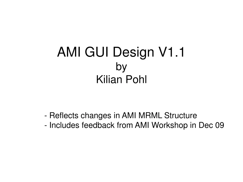 ami gui design v1 1 by kilian pohl