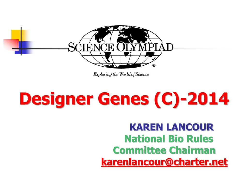 designer genes c 2014