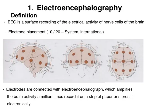 1 . Electroencephalography Definition