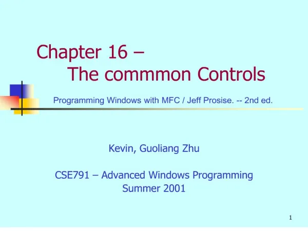chapter 16 the commmon controls