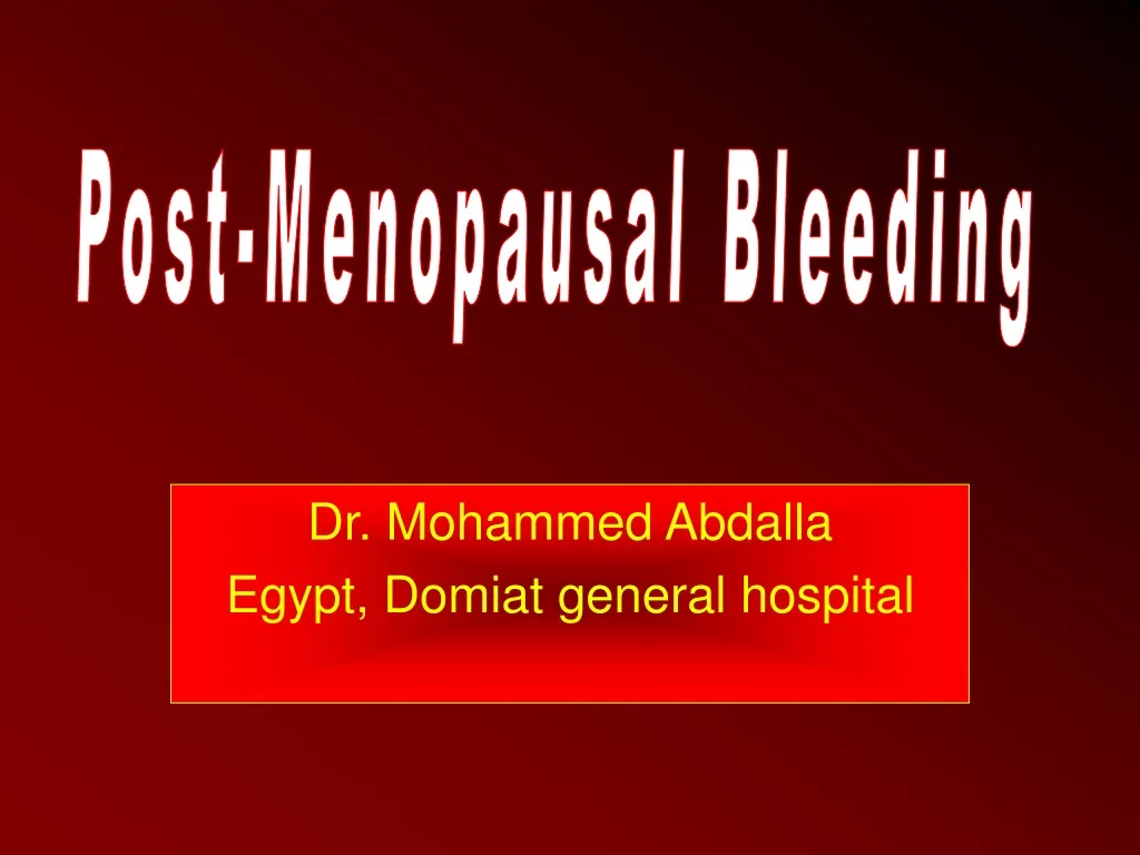 dr mohammed abdalla egypt domiat general hospital