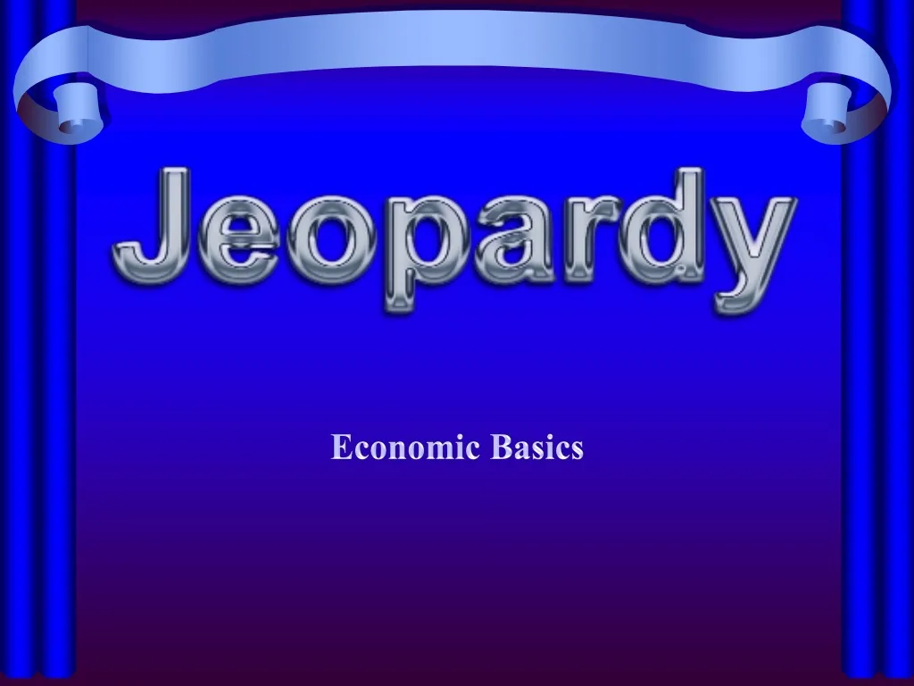 economic basics