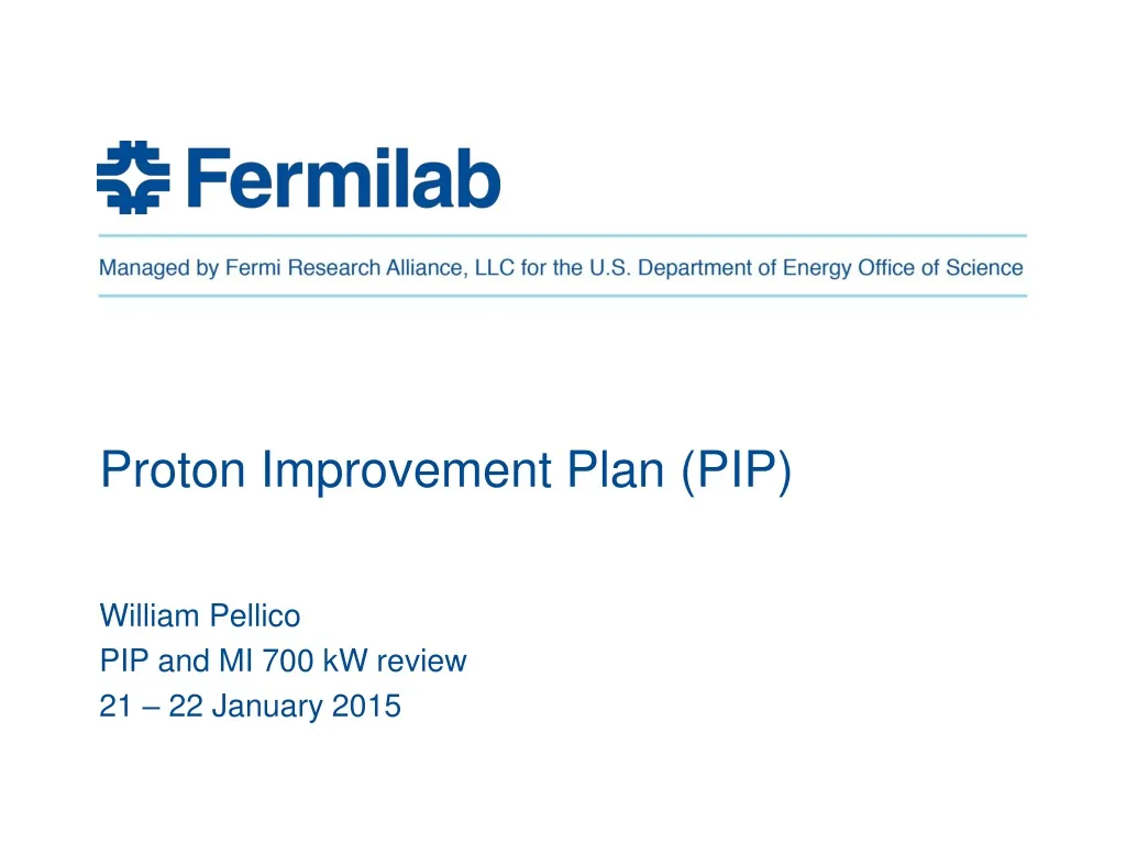 proton improvement plan pip
