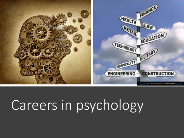 Careers in psychology