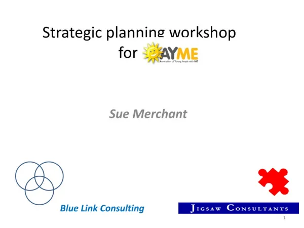 Strategic planning workshop for