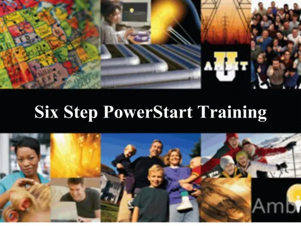 six step powerstart training
