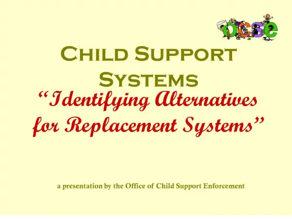 child support systems