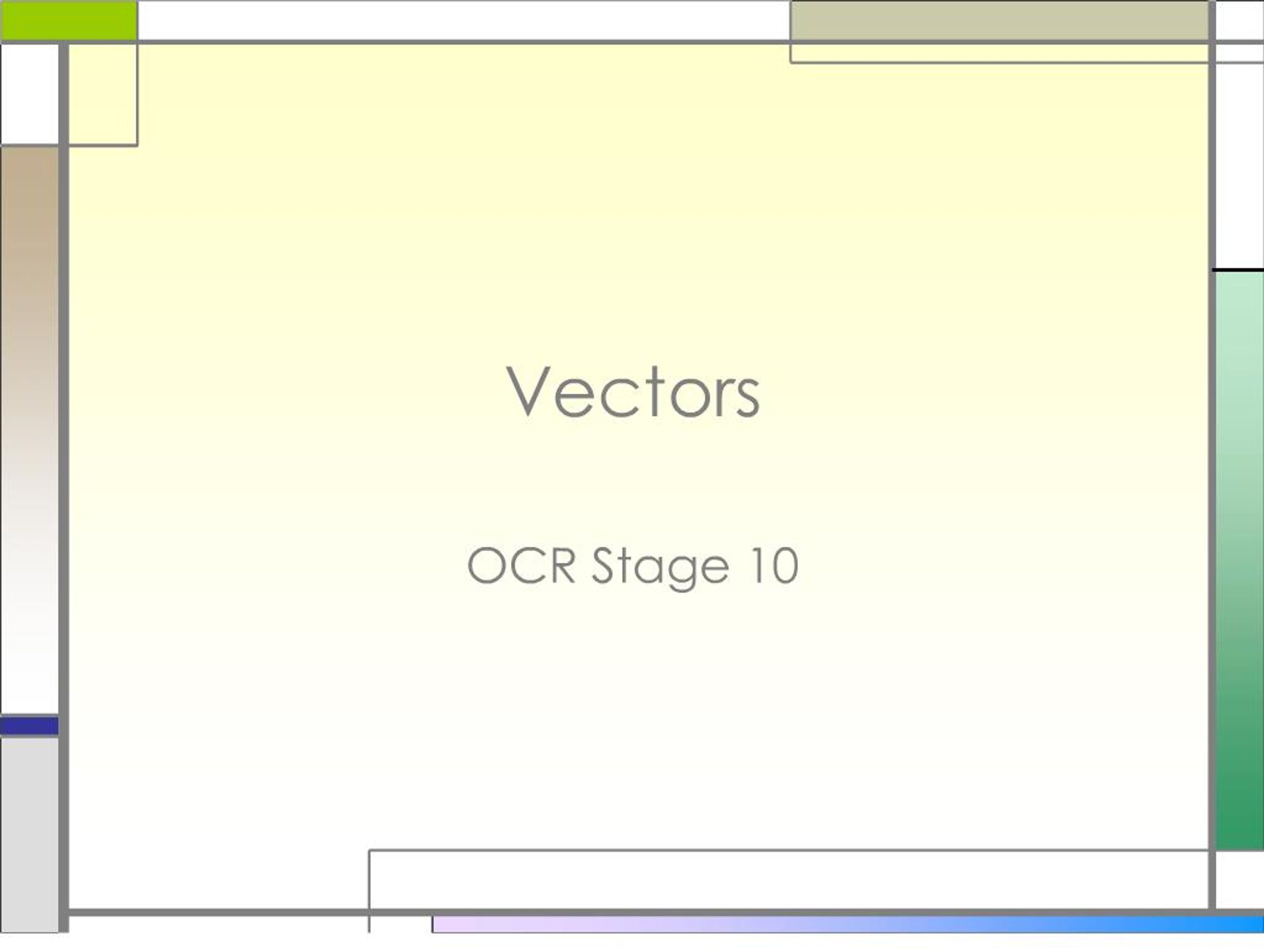 PPT - vectors PowerPoint Presentation, free download - ID:164231