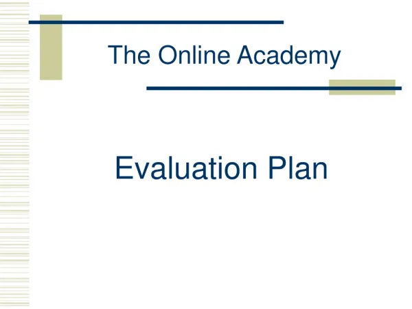 The Online Academy
