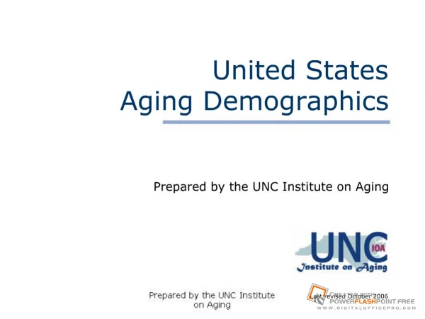 US Aging Demographics