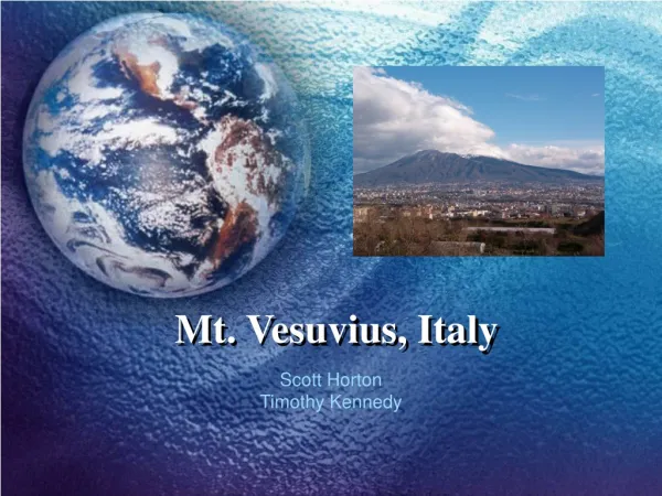Mt. Vesuvius, Italy