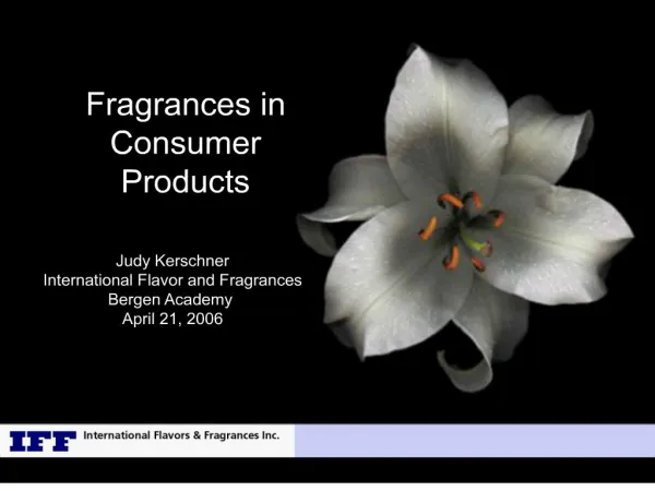 fragrance human psychology