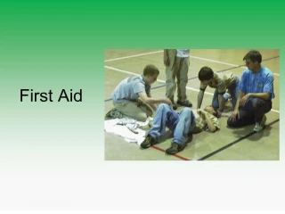 first aid - slide 1