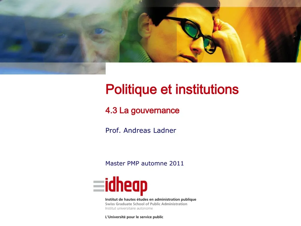 politique et institutions 4 3 la gouvernance