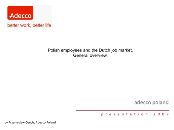polish employees on the dutch market stages of development