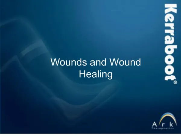 wounds and wound healing kerraboot