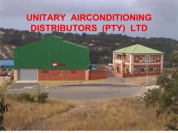 unitary airconditioning distributors pty ltd