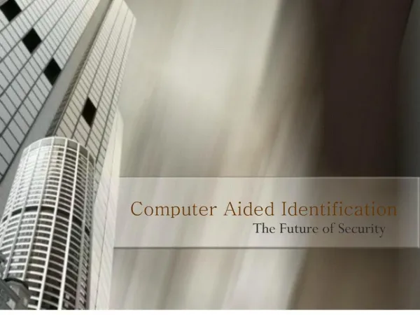computer aided identification