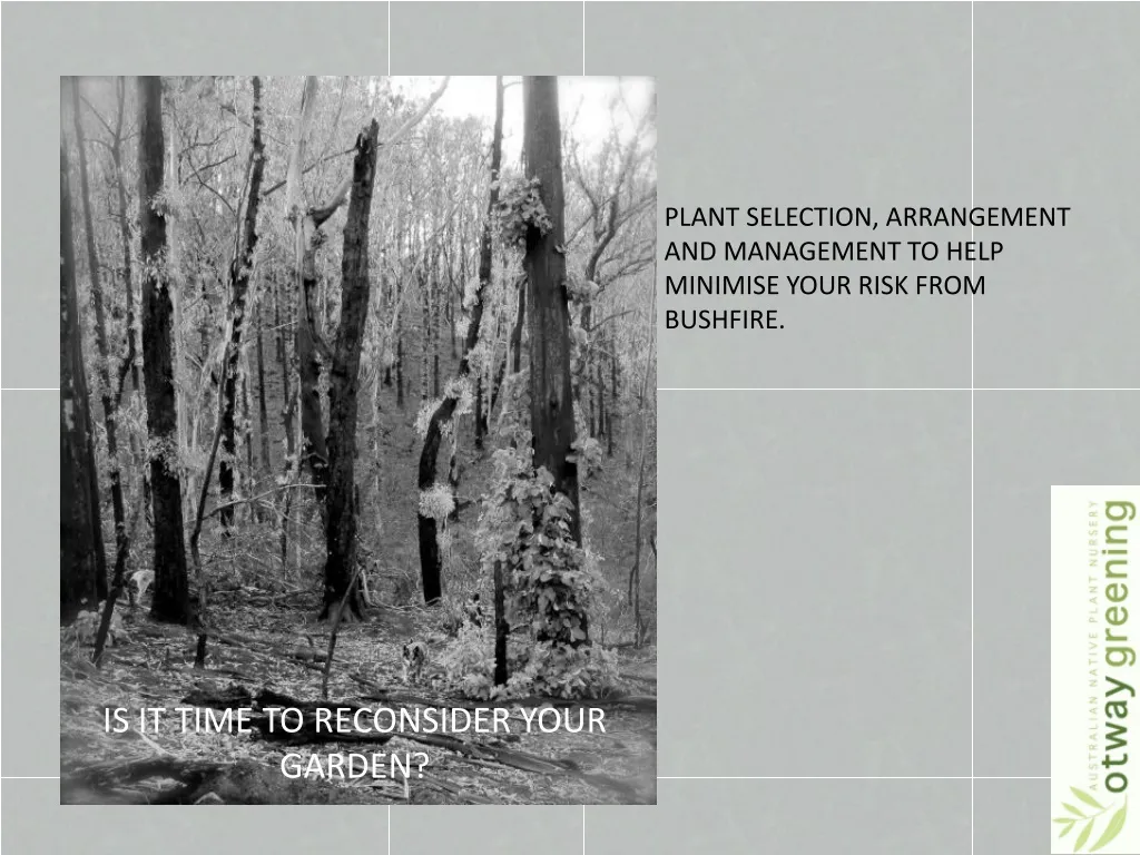 plant selection arrangement and management