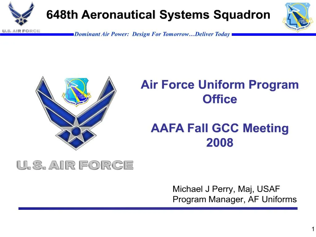 PPT Air Force Uniform Program Office PowerPoint Presentation Free 