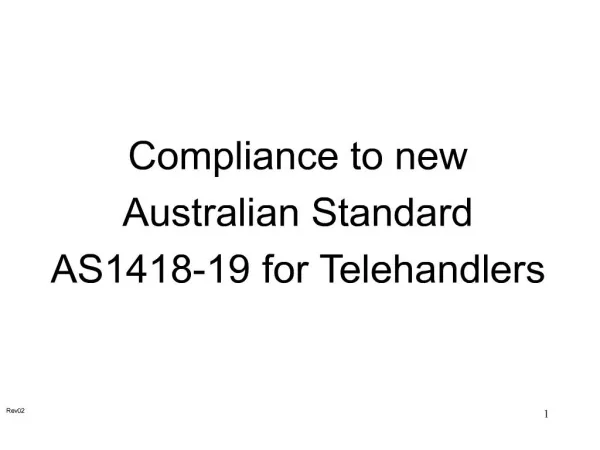 compliance to new australian standard as1418-19 for telehandlers