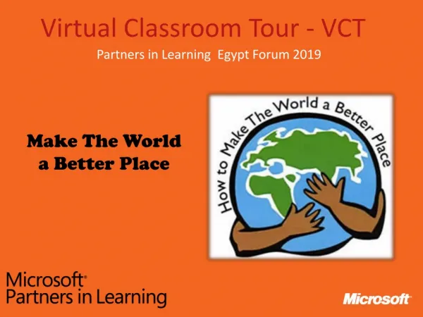 Virtual Classroom Tour - VCT