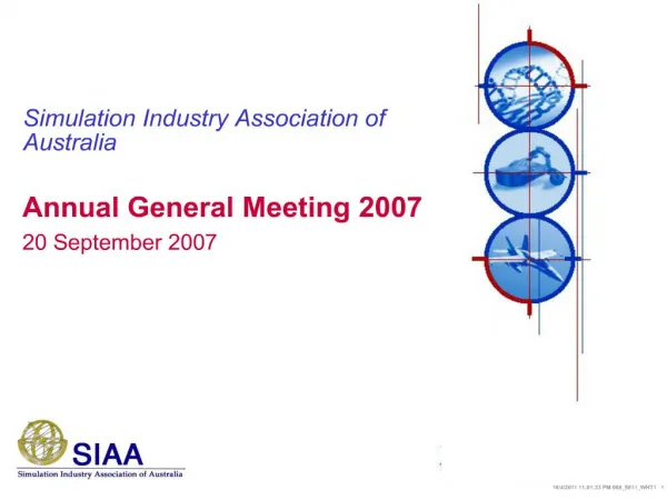 simulation industry association of australia