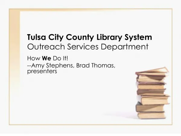 tulsa city county library system outreach services department