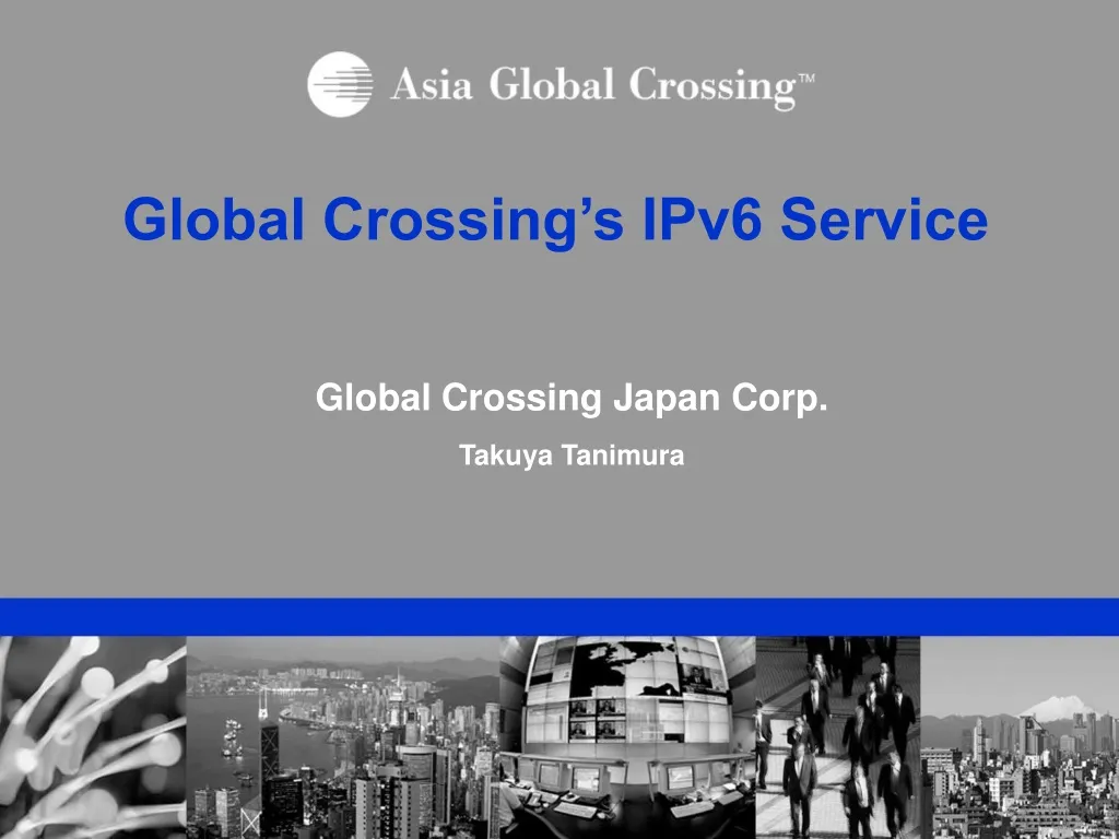 global crossing s ipv6 service