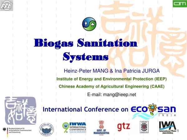Biogas Sanitation Systems