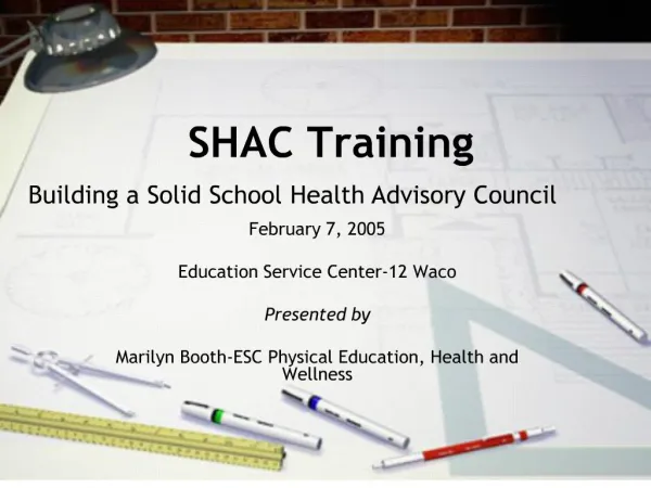 SHAC Training