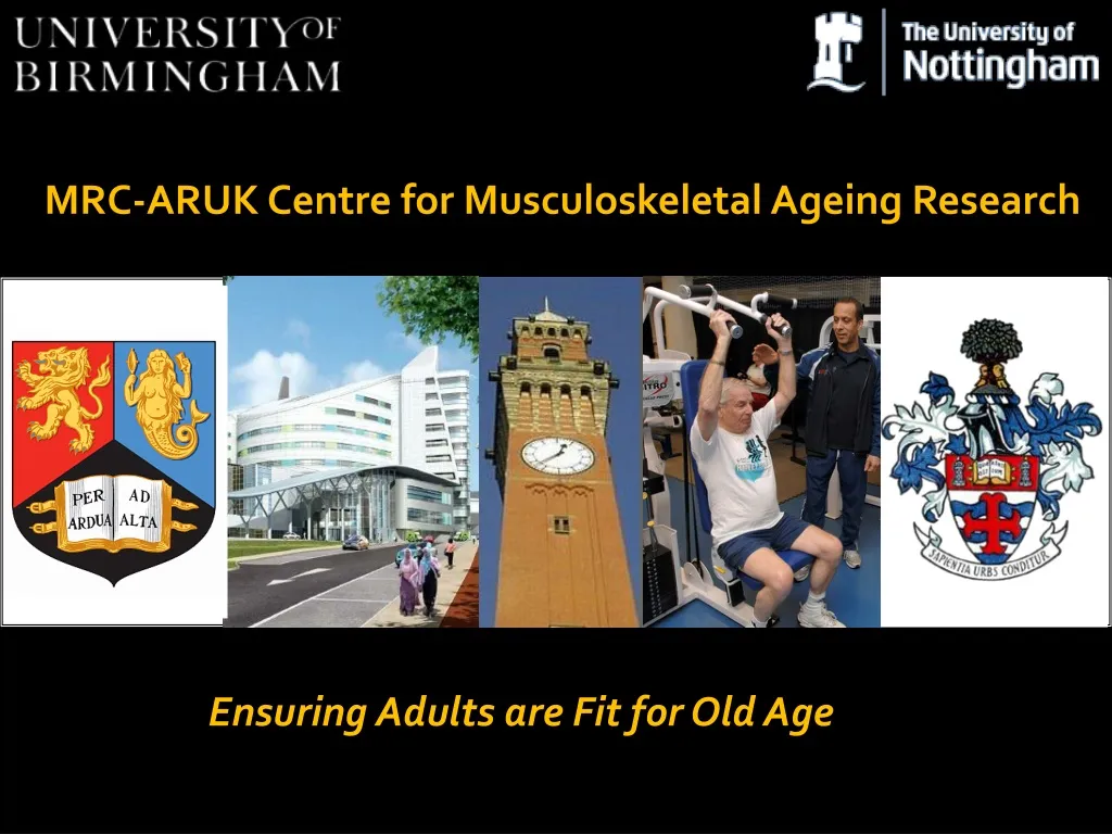 mrc aruk centre for musculoskeletal ageing