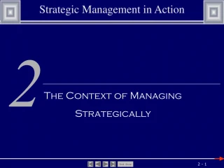 Strategic Management in Action - slide 1