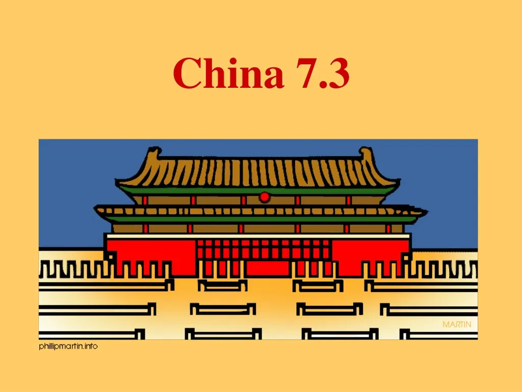 china 7 3