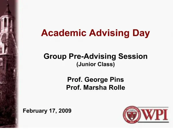 Academic Advising Day