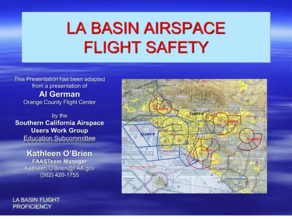 LA BASIN AIRSPACE FLIGHT SAFETY