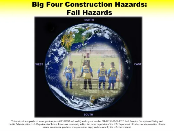 Big Four Construction Hazards: Fall Hazards