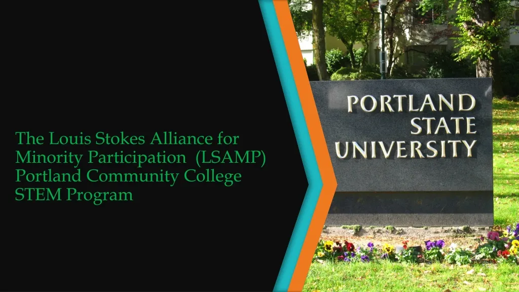 the louis stokes alliance for minority participation lsamp portland community college stem program